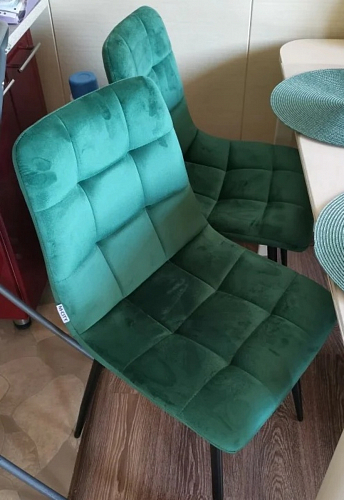 Комплект стульев Чилли 2 шт бежевый / черный фото покупателя 878