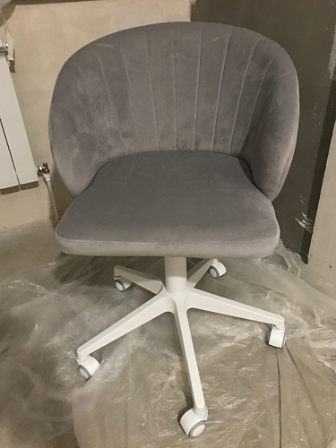 Компьютерное кресло Пард экокожа белый фото покупателя 99