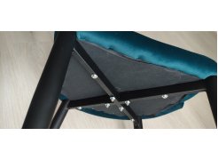 Стул на металлокаркасе Kora beige / black фото покупателя 273