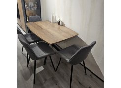 Стул на металлокаркасе Седа К крутящийся светло-серый  / белый фото покупателя 127