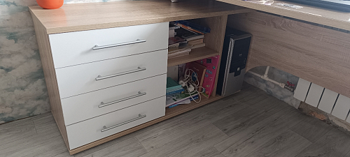 Компьютерный стол с тумбой КСТ-109 тумба слева фото покупателя 31