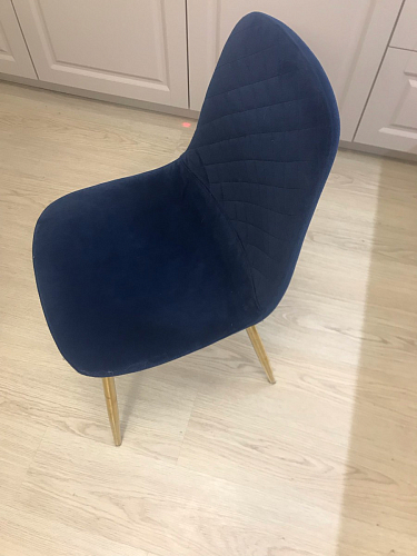 Стул на металлокаркасе Dabl wine red фото покупателя 192