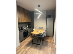 Стол Лота Лофт 140 25 мм юта / белый матовый фото покупателя 669