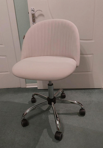 Компьютерное кресло Melody молочное фото покупателя 85