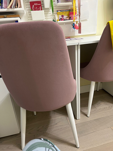 Стул на металлокаркасе Kora wine red / black фото покупателя 195