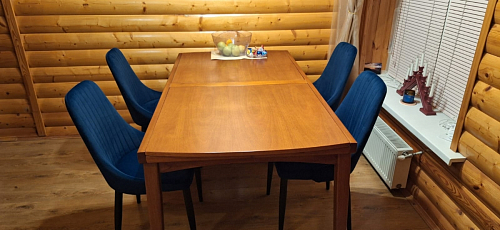 Стул на металлокаркасе Kora green / black фото покупателя 321