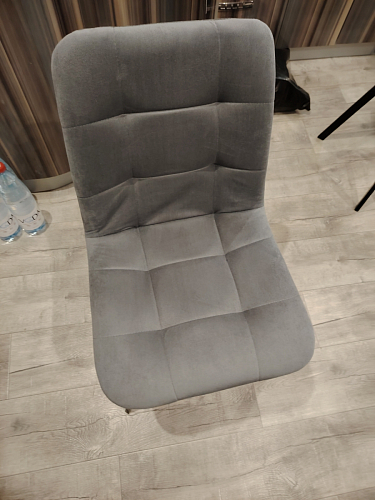 Стул на металлокаркасе Чилли К кирпичный / черный фото покупателя 517