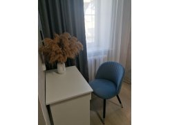 Стул на металлокаркасе Gabi 1 gray / black фото покупателя 815