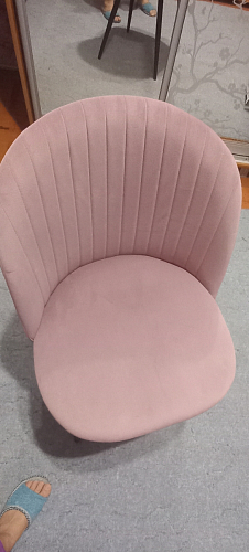 Стул на металлокаркасе Gabi 1 beige / black фото покупателя 435