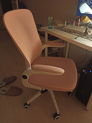 Компьютерное кресло Konfi pink / white фото покупателя 134