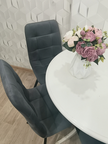 Комплект стульев Чилли 2 шт бежевый / черный фото покупателя 1031