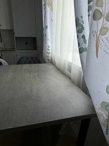 Деревянный стол Лота Лофт 120x75 дуб крафт табачный / черный матовый фото покупателя 125