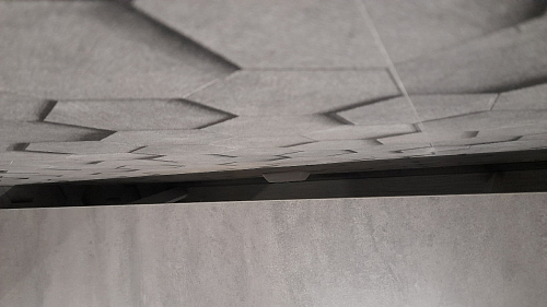 Стол Тринити Лофт 120 32 мм бетон / черный матовый фото покупателя 134