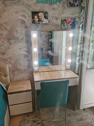 Туалетный столик Мадера лдсп белый фото покупателя 1