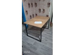 Стол Лота Лофт 120 25 мм сабия / черный матовый фото покупателя 774