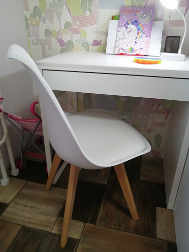 Деревянный стул Bonuss black / black фото покупателя 113