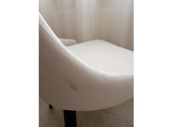 Стул на металлокаркасе Kora 1 light blue / white / black фото покупателя 18