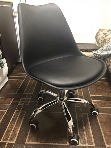 Компьютерное кресло Kolin cappuccino / chrome фото покупателя 123