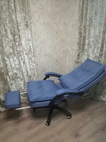 Компьютерное кресло Rapid голубое фото покупателя 118