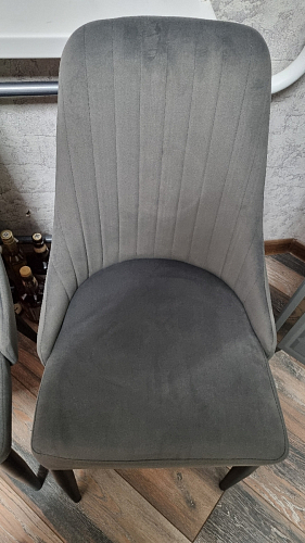 Стул на металлокаркасе Kora beige / black фото покупателя 327