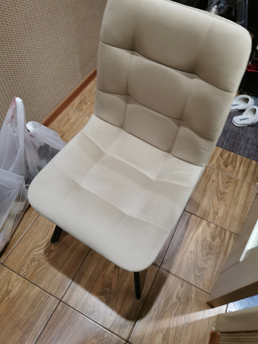 Стул на металлокаркасе Чилли К кирпичный / черный фото покупателя 166