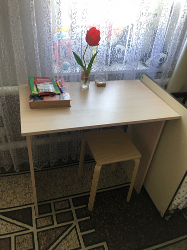 Стол письменный Kiwi дуб молочный  - Уцененный экземпляр фото покупателя 84