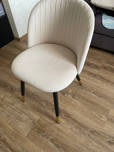 Стул на металлокаркасе Gabi 1 light purple / black фото покупателя 419