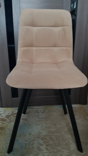 Стул на металлокаркасе Чилли светло-серый / белый каркас фото покупателя 553