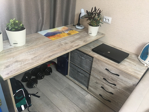 Компьютерный стол КСТ-109Л венге фото покупателя 33