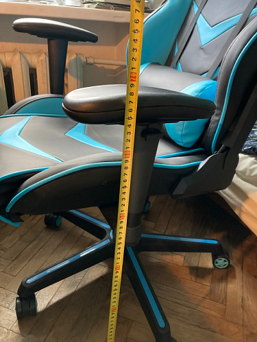 Компьютерное кресло Racer черное / оранжевое фото покупателя 143