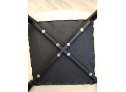 Стул на металлокаркасе Seda black / light gray фото покупателя 6