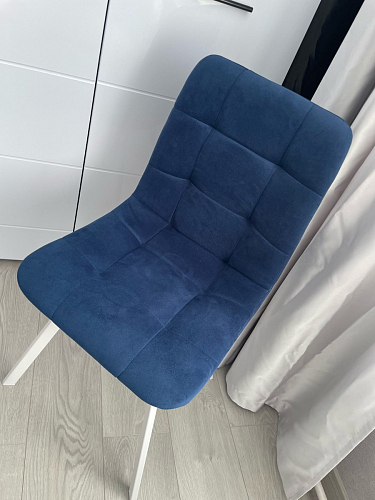 Стул на металлокаркасе Чилли бирюзовый / черный фото покупателя 775