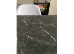 Стол Тринити Лофт 120 32 мм бетон / черный матовый фото покупателя 11