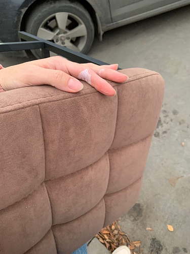 Барный стул Лофт катания лаванда / белый матовый фото покупателя 200