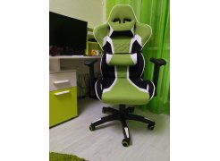 Компьютерное кресло Prime черное / зеленое фото покупателя 3