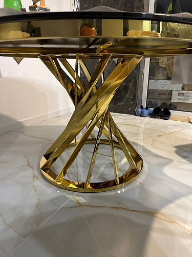 Стол Twist gold / black фото покупателя 17