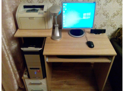 Компьютерный стол Джаз-24 левый венге фото покупателя 144