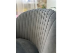 Стул на металлокаркасе Gabi 1 gray / black фото покупателя 347