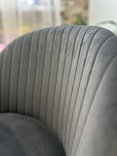 Стул на металлокаркасе Gabi 1 light purple / black фото покупателя 347