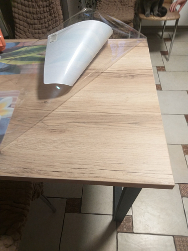 Деревянный стол Лота Лофт 120x75 дуб крафт табачный / черный матовый фото покупателя 898