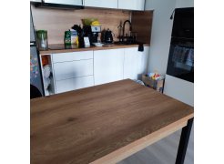 Стол Оригон файерстоун / черный матовый фото покупателя 9