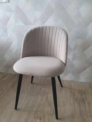 Стул на металлокаркасе Gabi latte / gold / black фото покупателя 417