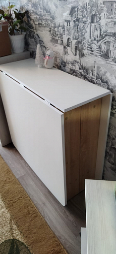 Стол обеденный раздвижной СтК7 венге фото покупателя 120