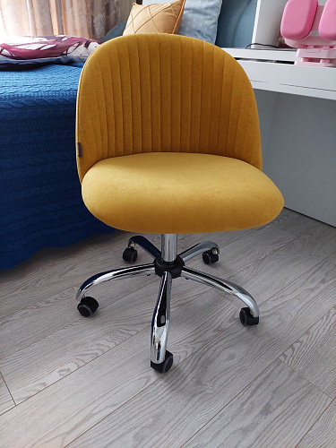 Компьютерное кресло Melody/Мелоди молочное фото покупателя 131