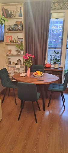 Стул на металлокаркасе Чилли бирюзовый / черный фото покупателя 973