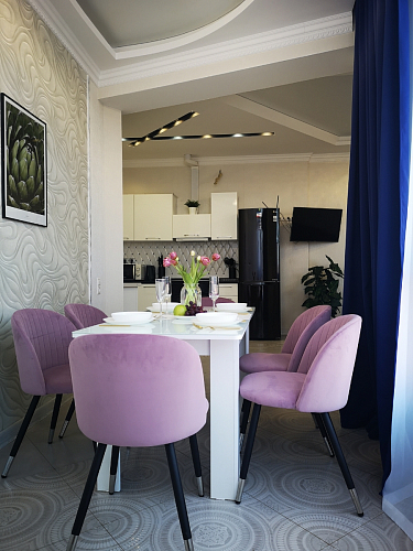 Стул на металлокаркасе Gabi dark beige / black / silver фото покупателя 411