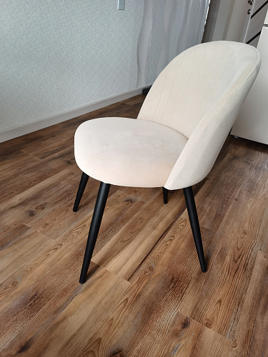 Стул на металлокаркасе Gabi gray / black фото покупателя 812