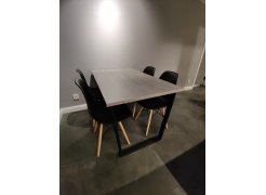 Стол Лота Лофт 120 25 мм сабия / черный матовый фото покупателя 369