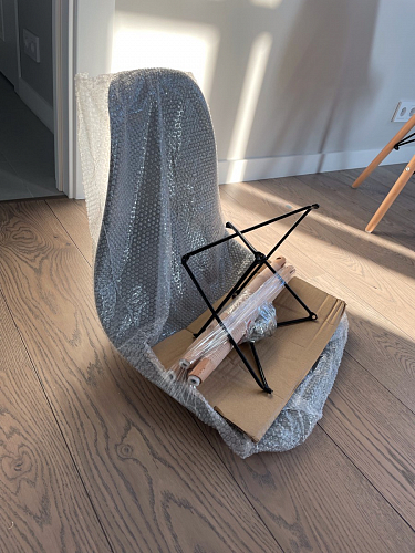 Стул Eames PC-015 blue фото покупателя 201