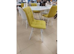 Стул на металлокаркасе Чилли черный / зеленый из шоурума 10